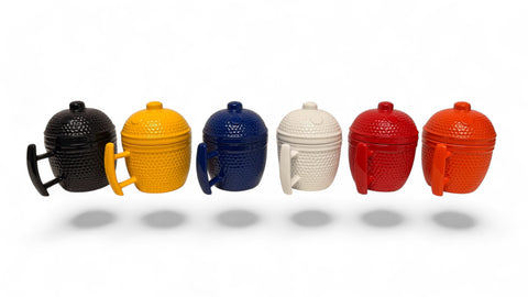 WOLFF BBQ Keramische Beer Cup & Marinade Cup – Geel