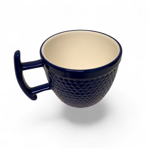 WOLFF BBQ Keramische Beer Cup & Marinade Cup – Blauw