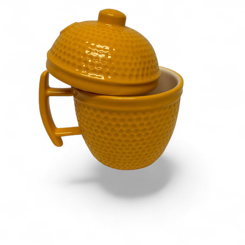WOLFF BBQ Keramische Beer Cup & Marinade Cup – Geel