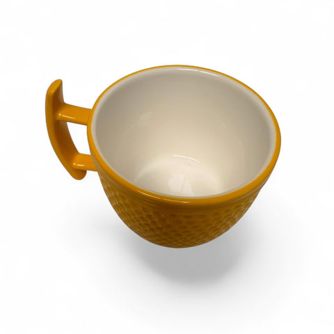WOLFF BBQ Keramische Beer Cup & Marinade Cup – Geel