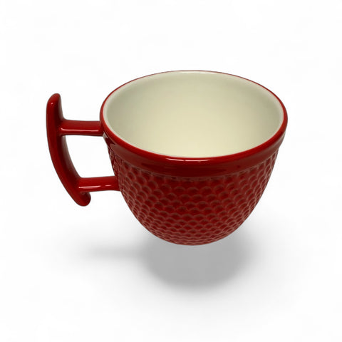 WOLFF BBQ Keramische Beer Cup & Marinade Cup – Rood