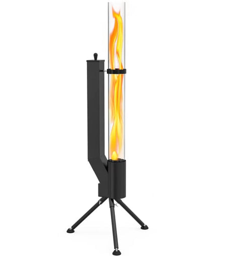 Pelletheater Terras verwarmer Fire Tube Pelletkachel outdoor
