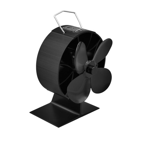 Kachel haardventilator 4 bladen propeller rond model
