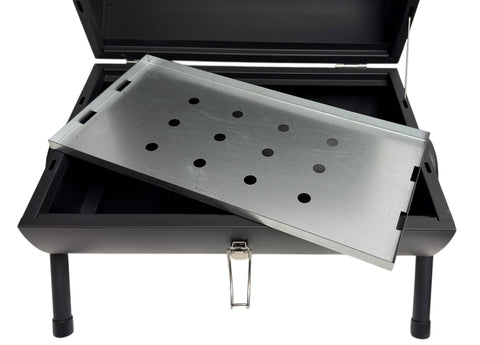 Compacte draagbare kolen-BBQ