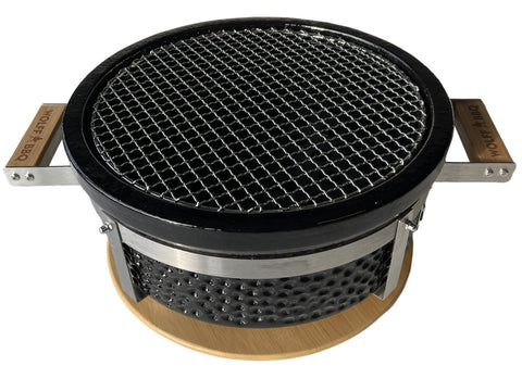Shichirin grill keramische tafel BBQ rond