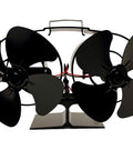 Krachtige kachelventilator met 2 motoren