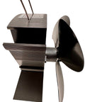 Houtkachel ventilator massieve voet