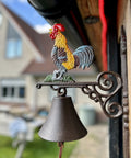  Boerderijdeurbel gekleurde haan