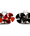Krachtige kachelventilator met 2 motoren