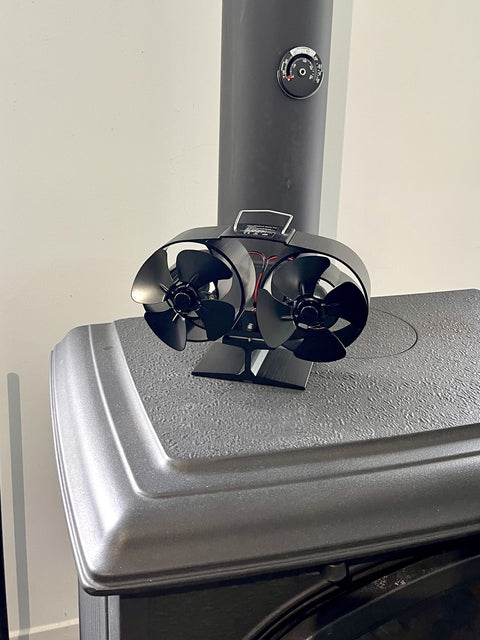 Duo Kachelventilator haardventilator
