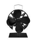 Kachel haardventilator 4 bladen propeller rond model