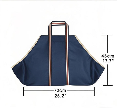 Haardhout draagtas Blauw