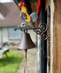  Boerderijdeurbel gekleurde haan