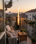 Pelletheater Terras verwarmer Fire Tube Pelletkachel outdoor