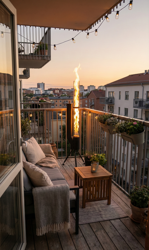 Pelletheater Terras verwarmer Fire Tube Pelletkachel outdoor