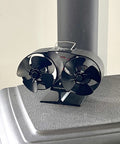 Duo Kachelventilator haardventilator